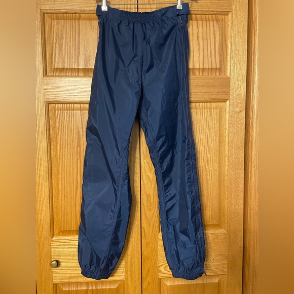 Vintage The North Face Brown Label Gore Tex Side Zip Windbreaker Blue size Large - Picture 1 of 7